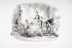 We are Disturbed in Our Cookery, Illustration from 